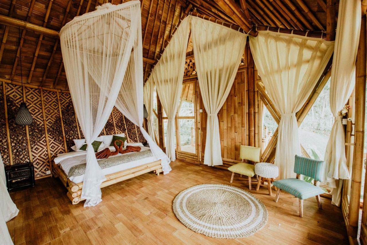 Bird Hills Bamboo House Villa Karangasem Eksteriør bilde