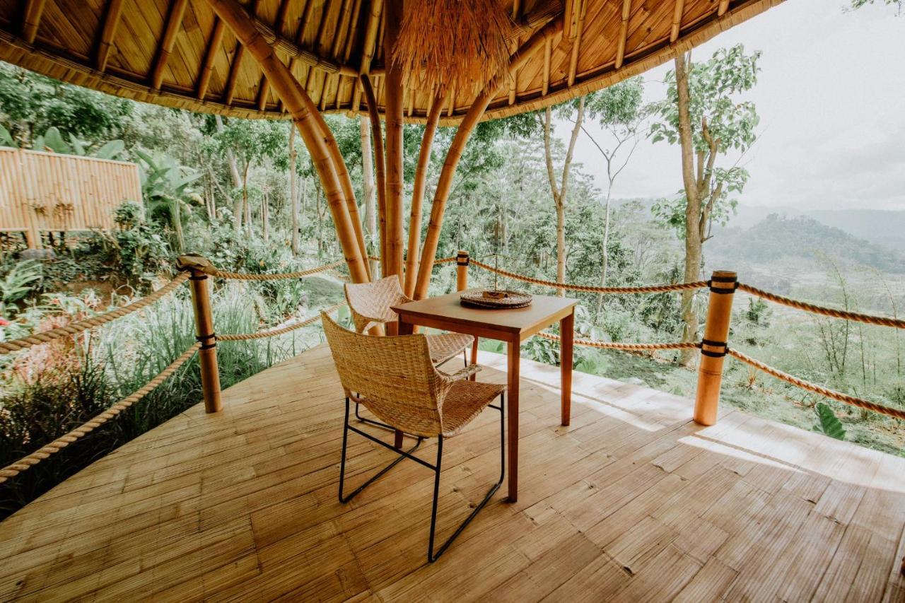 Bird Hills Bamboo House Villa Karangasem Eksteriør bilde