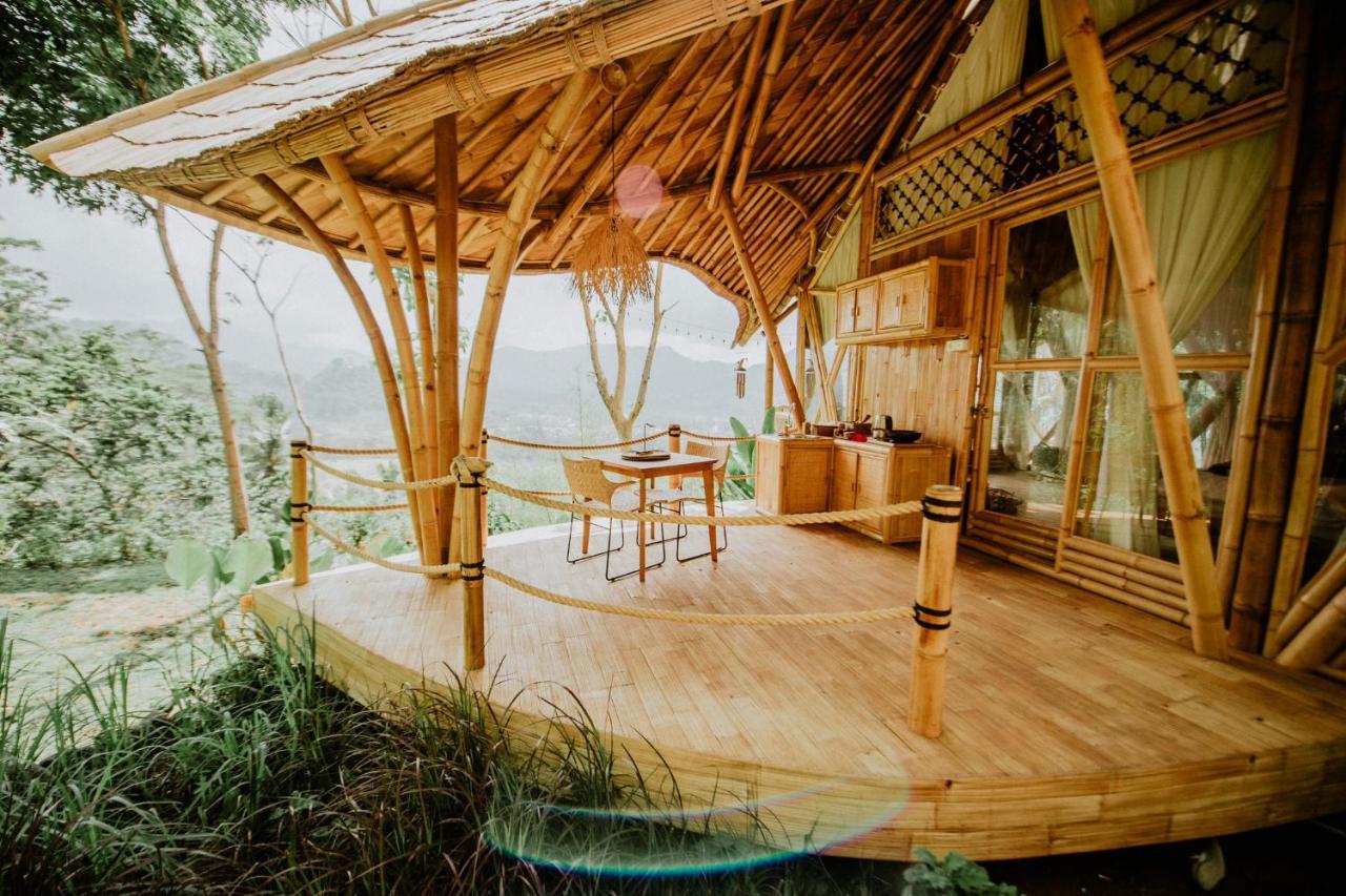 Bird Hills Bamboo House Villa Karangasem Eksteriør bilde