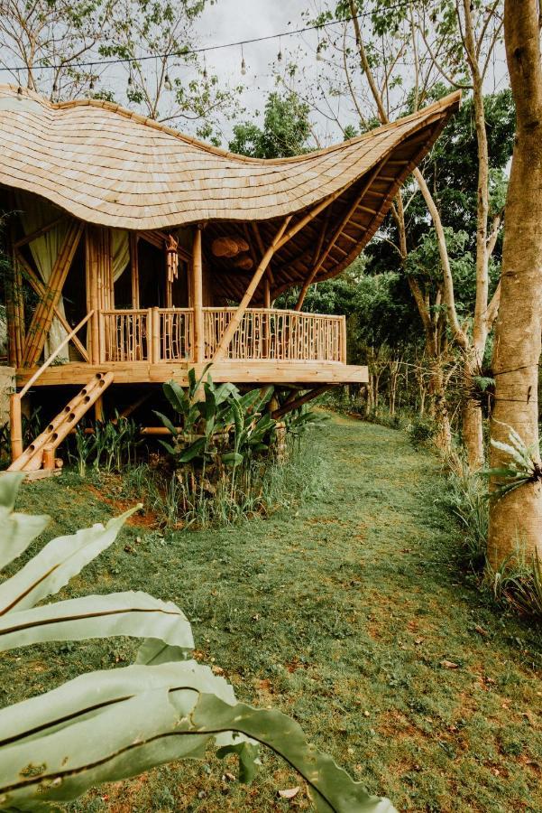 Bird Hills Bamboo House Villa Karangasem Eksteriør bilde