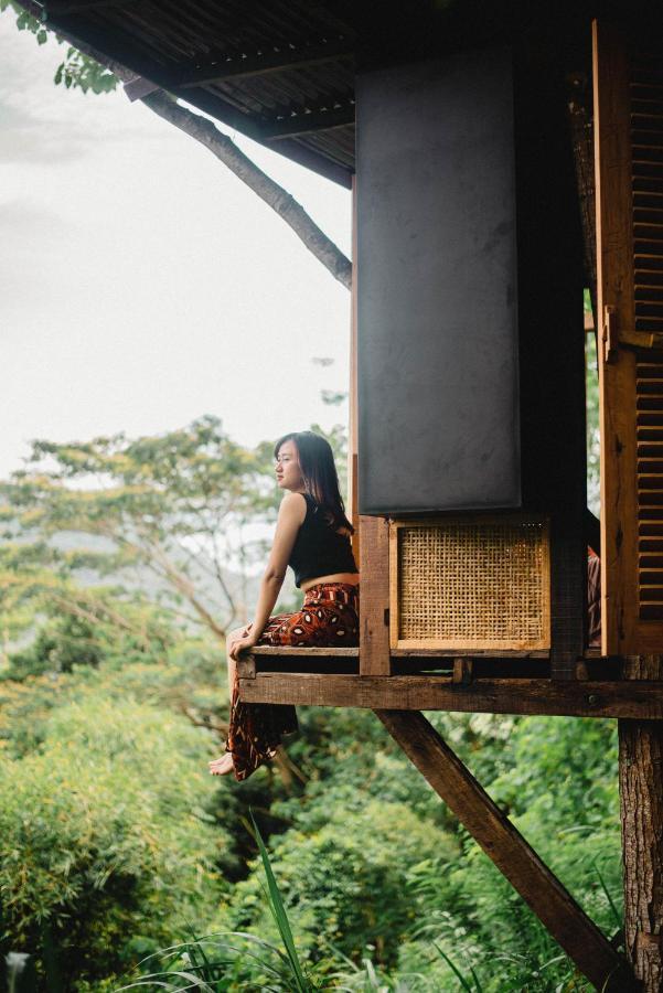Bird Hills Bamboo House Villa Karangasem Eksteriør bilde