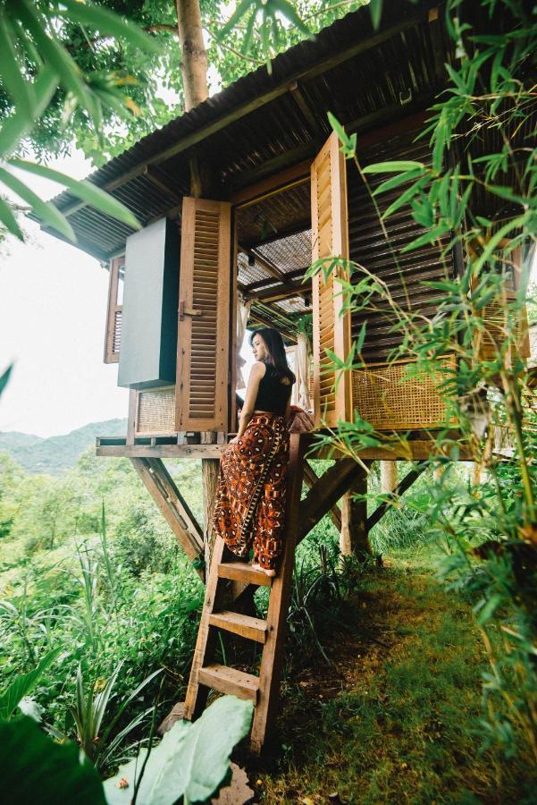 Bird Hills Bamboo House Villa Karangasem Eksteriør bilde