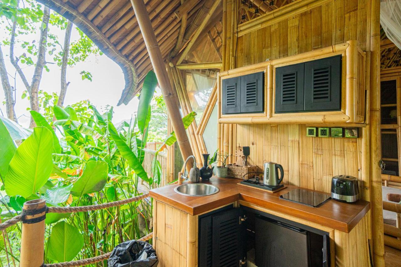 Bird Hills Bamboo House Villa Karangasem Eksteriør bilde