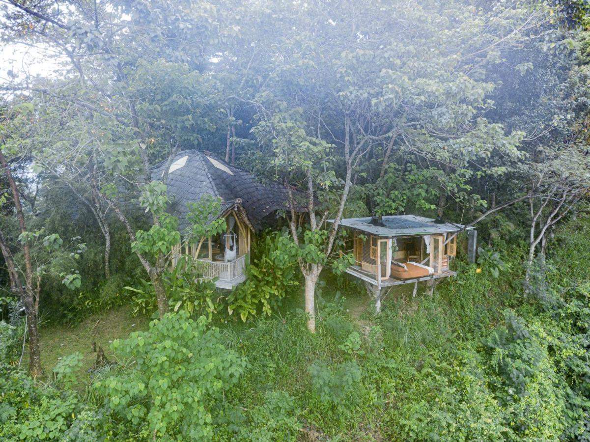 Bird Hills Bamboo House Villa Karangasem Eksteriør bilde