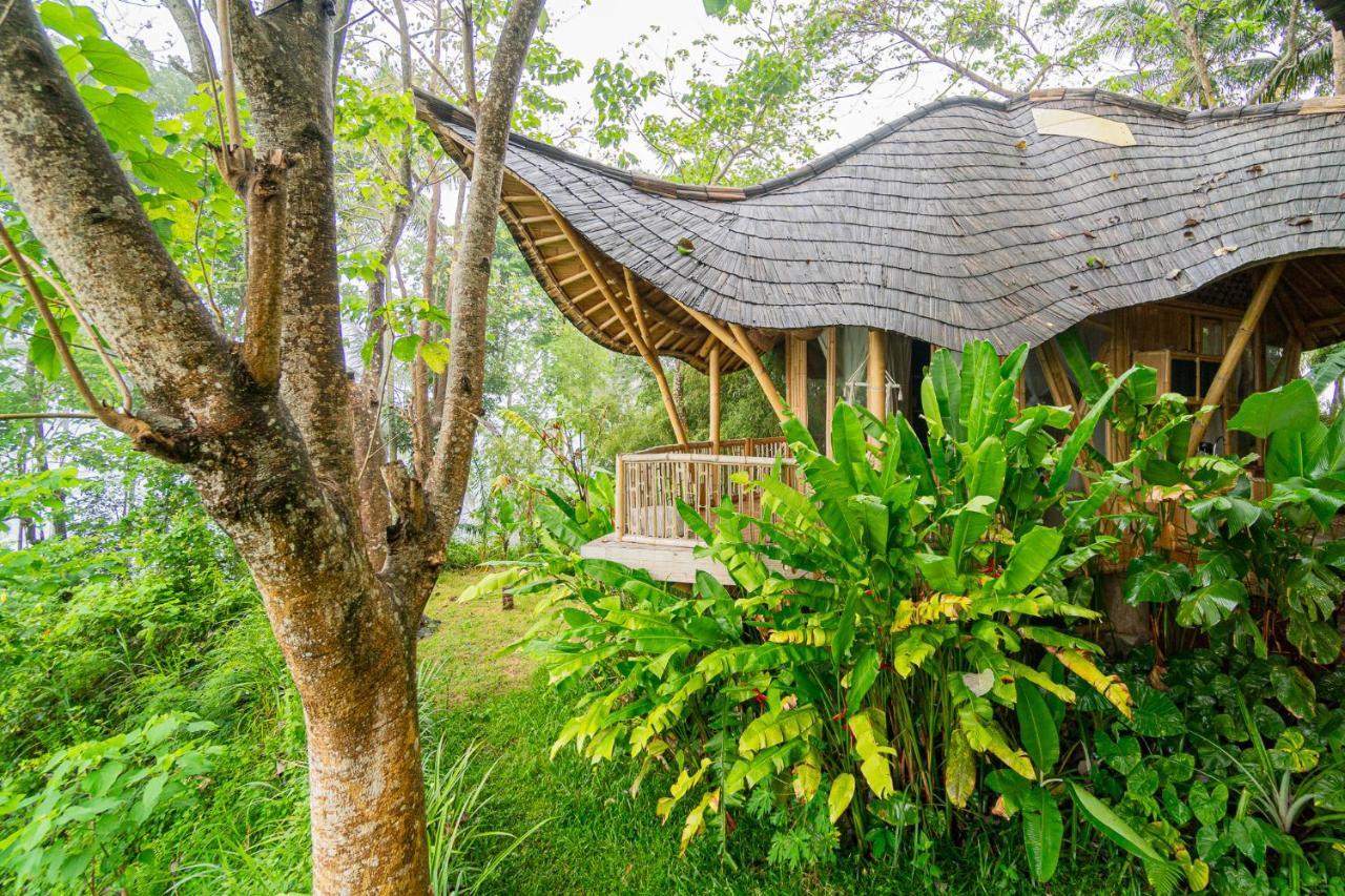 Bird Hills Bamboo House Villa Karangasem Eksteriør bilde