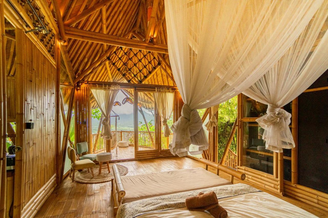 Bird Hills Bamboo House Villa Karangasem Eksteriør bilde