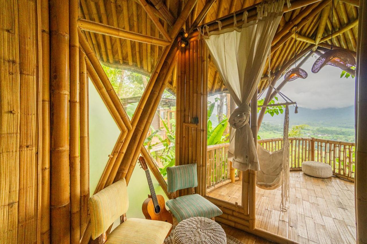Bird Hills Bamboo House Villa Karangasem Eksteriør bilde