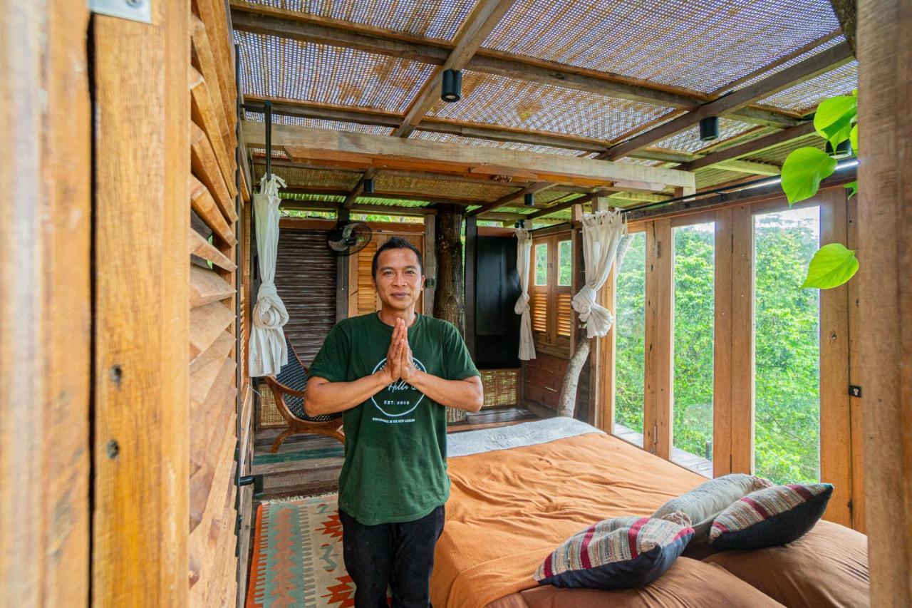 Bird Hills Bamboo House Villa Karangasem Eksteriør bilde