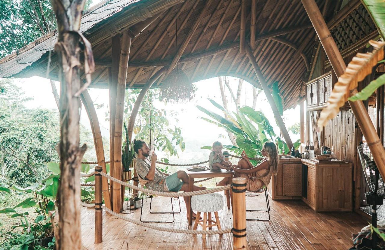 Bird Hills Bamboo House Villa Karangasem Eksteriør bilde