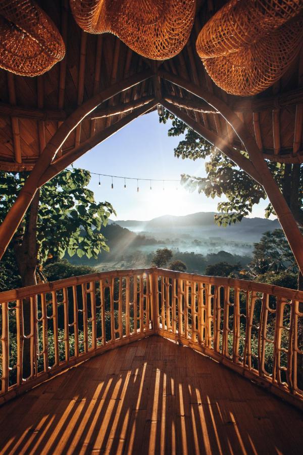 Bird Hills Bamboo House Villa Karangasem Eksteriør bilde