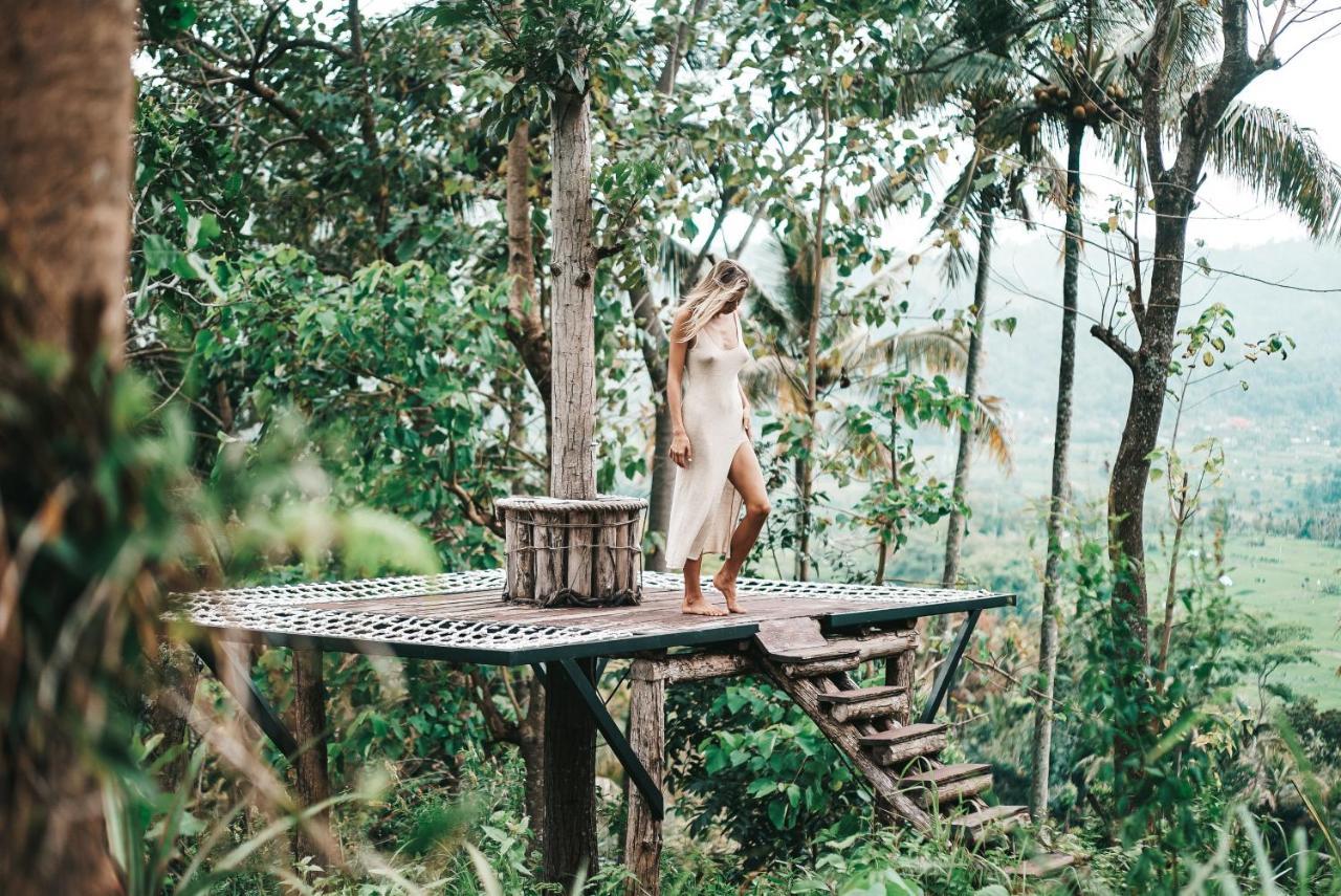 Bird Hills Bamboo House Villa Karangasem Eksteriør bilde