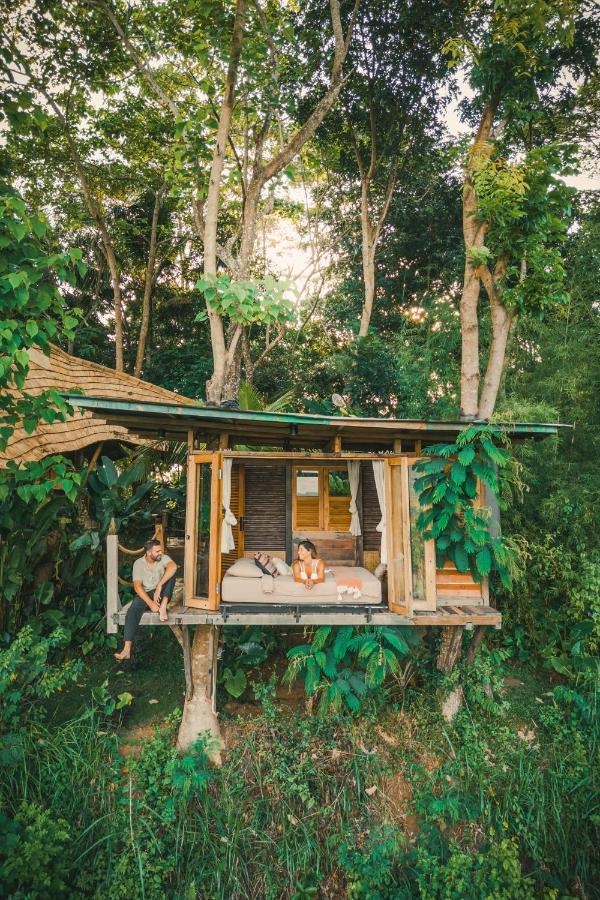 Bird Hills Bamboo House Villa Karangasem Eksteriør bilde