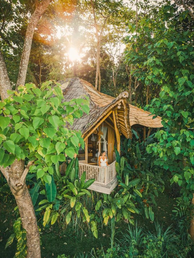 Bird Hills Bamboo House Villa Karangasem Eksteriør bilde