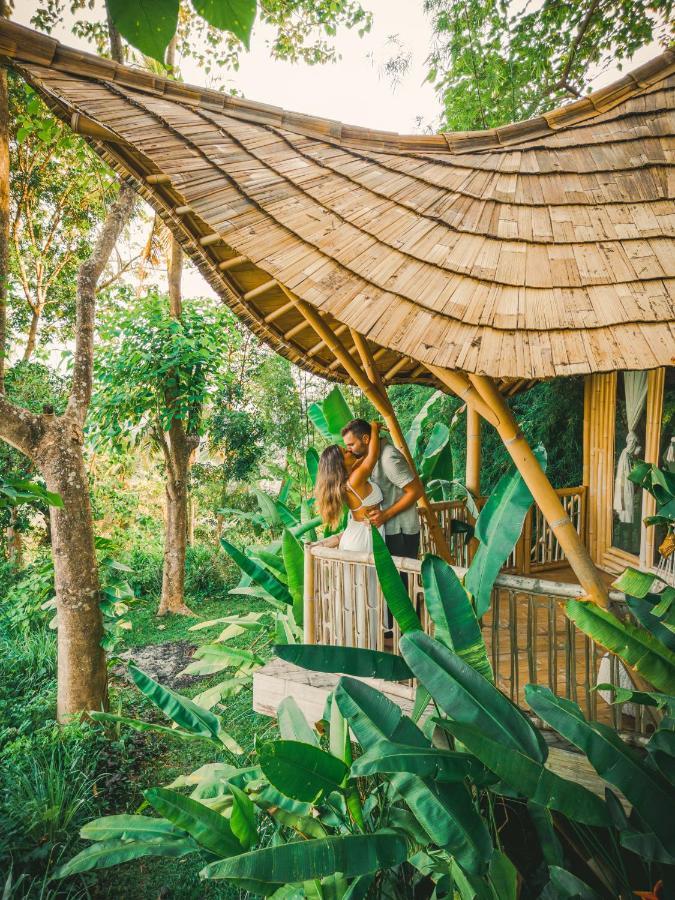 Bird Hills Bamboo House Villa Karangasem Eksteriør bilde